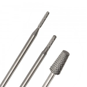 Super sharp type carbide nail bits Cylinder with radius end  shape small head 1.5*8mm C0208XS