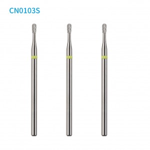 CN0103S  Inverted Cone Ball Top Cuticle Cleaning Dead Skin Removing Carbide Nail Drill Bit