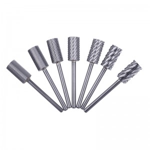 Super Cut new style Carbide Nail Drill Bit SJ-01D7S in Large Barrel Shape with 6.6mm head